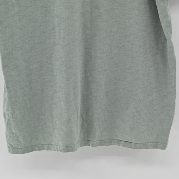 VINCE V Neck Tee Shirt Mens XL Sage Green Cotton Short Sleeve Basic Athleisure - Picture 11 of 11